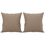 Sierkussens 40x40 cm Cappuccino (2 st) | Retourdeal | Sti..., Huis en Inrichting, Woonaccessoires | Kussens, Ophalen of Verzenden
