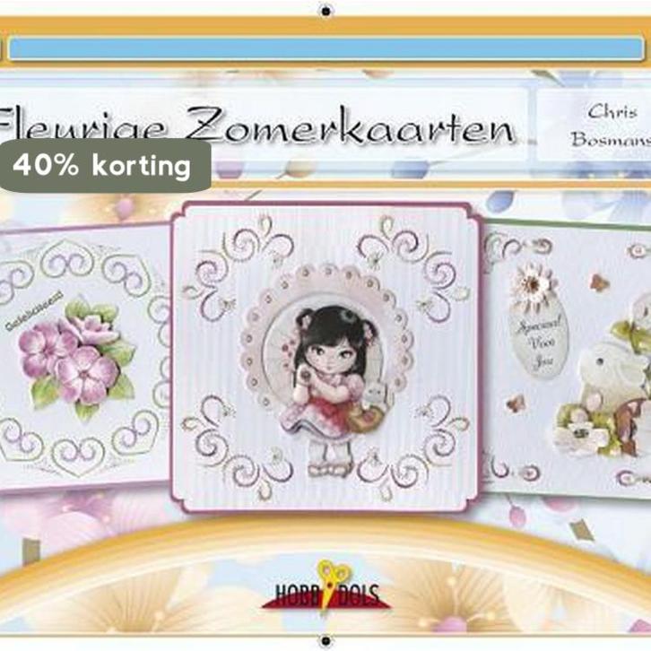 Fleurige zomerkaarten / Hobbydols 9789087355555 C. Beurskens, Boeken, Hobby en Vrije tijd, Gelezen, Verzenden