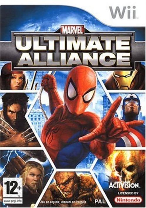 Marvel Ultimate Alliance (Nintendo Wii), Spelcomputers en Games, Games | Nintendo Wii, Gebruikt, Vanaf 7 jaar, Verzenden