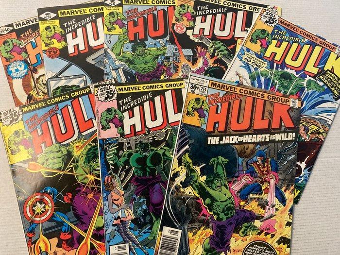 Incredible Hulk (1962) 8 comics in Range # 214 to 248 - No, Boeken, Strips | Comics