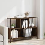 vidaXL Boekenkast 102x28x77,5 cm bewerkt hout bruin, Verzenden, Nieuw, Overige houtsoorten