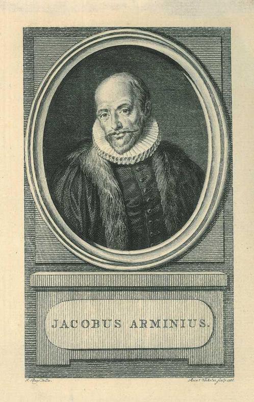 Portrait of Jacobus Arminius, Antiek en Kunst, Kunst | Etsen en Gravures