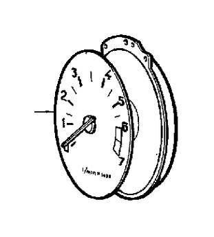 Volvo Tachometer toerenteller VDO 240 260 1981-1984 Volvo on, Auto-onderdelen, Interieur en Bekleding, Nieuw, Volvo, Verzenden