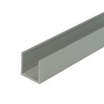 Aluminium U-profiel 20x20x20x2-Aluminium-4500 mm, Huis en Inrichting, Ophalen of Verzenden, Nieuw