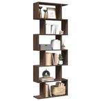 vidaXL Kamerscherm / boekenkast 6-laags 70x24x193 cm hout, Verzenden, Nieuw, Overige houtsoorten