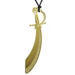 Piraat Ketting Goud, Hobby en Vrije tijd, Feestartikelen, Verzenden, Nieuw