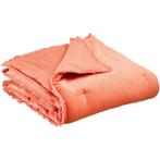 Plaid uni Fara Goyave 135 x 200, Verzenden, Nieuw