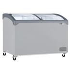 GGM Gastro | Vrieskist - 1320x650mm - 286 liter - met glazen, Verzenden, Nieuw, 140 tot 160 cm