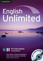 English Unlimited Pre-intermediate 9780521697774, Verzenden, Gelezen, Alex Tilbury