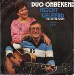 Duo Onbekend - Nooit geleerd + Geld en goud (Vinylsingle..., Cd's en Dvd's, Vinyl | Nederlandstalig, Nieuw in verpakking