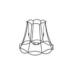 Metalen lampenkap zwart 35/29 - Granny Frame, Huis en Inrichting, Lampen | Lampenkappen, 25 tot 50 cm, Zwart, Rond, Nieuw