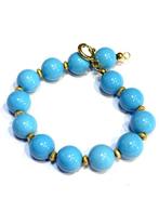 Turquoise - Zilver - Armband