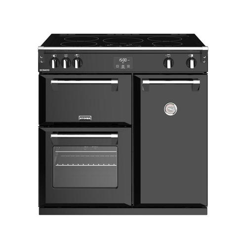 €2399 STOVES RICHMOND S900EI ZWART, Witgoed en Apparatuur, Fornuizen, Ophalen of Verzenden