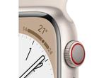 Apple Watch Series 8 - Smartwatch - GPS + Cellular - 41mm -, Sieraden, Tassen en Uiterlijk, Smartwatches, Verzenden, Zo goed als nieuw