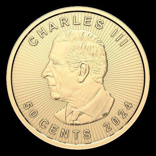 1 gram - Goud .999 - Maple Leaf fine gold (Zonder, Postzegels en Munten, Edelmetalen en Baren