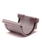 Pvc dakgoot s-lon verbindingsstuk klem grijs-180 mm, Doe-het-zelf en Verbouw, Verzenden, Nieuw