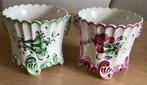 Vaas (2) - Aardewerk - Plantenpot, Antiek en Kunst