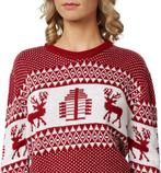 2dekans | Dressforfun Kersttrui Winterwonderland rood-wit, Diversen, Ophalen of Verzenden, Zo goed als nieuw