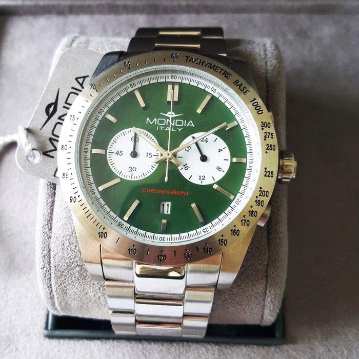 Mondia - Chronograph - Multifunction - Tachymeter - Steel -, Sieraden, Tassen en Uiterlijk, Horloges | Heren