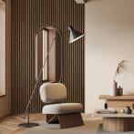 Akoestische wandpanelen met halfronde latjes - walnoot - 6, Verzenden, Nieuw