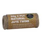 GARLAND 2 PLY NATUREL JUTE TOUW 50 GRAM (PLANTONDERSTEUNING), Ophalen of Verzenden, Overige typen