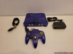 Nintendo 64 / N64 - Console - Grape Purple - Midnight Blue -, Spelcomputers en Games, Spelcomputers | Nintendo 64, Gebruikt, Verzenden