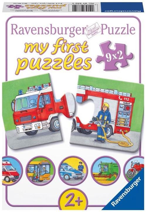 My First Puzzle - Speciale Voertuigen (9 in 1) |, Kinderen en Baby's, Speelgoed | Kinderpuzzels, Nieuw, Verzenden