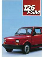 1985 FIAT 126 FSM BROCHURE DUITS, Boeken, Nieuw, Author