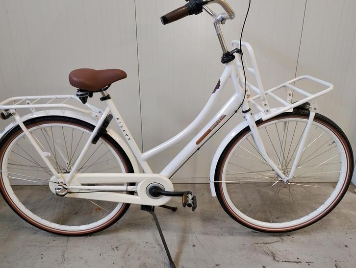 Nette! | Sparta Pickup | 28 Inch | 3 Versnellingen | Wit, Fietsen en Brommers, Fietsen | Dames | Damesfietsen, Zo goed als nieuw