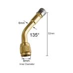 TT-products ventiel verlengstuk 135° koper incl ventieldop, Auto diversen, Ophalen of Verzenden, Nieuw
