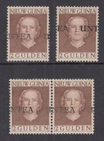 Nederlands-Nieuw-Guinea 1962 - Verschoven UNTEA opdrukken -, Postzegels en Munten, Gestempeld
