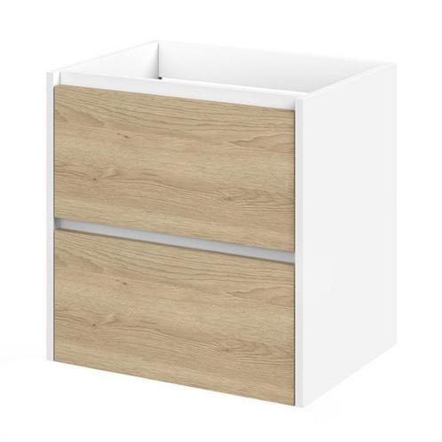 Tiger Reverse Meubelset 60 cm met 2 lades Naturel eik - Mat, Doe-het-zelf en Verbouw, Sanitair, Bad, Nieuw, Ophalen of Verzenden