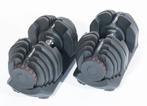 Verstelbare Dumbbells Set 40KG: 17 standen Dumbells 2 STUKS, Sport en Fitness, Ophalen of Verzenden, Nieuw, Benen, Halterset