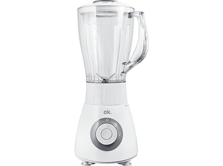 Ok - . Omx 2210 Blender  - Wit, Witgoed en Apparatuur, Blenders, Blender, Nieuw, Verzenden