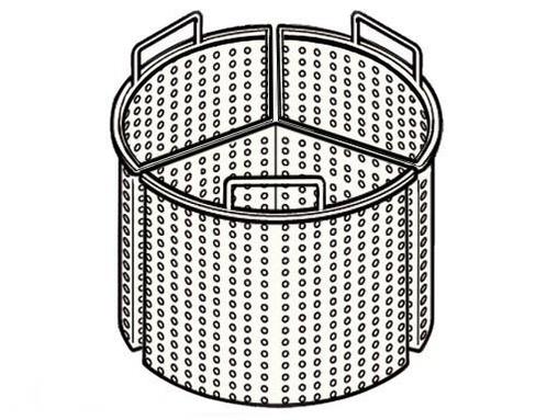 GGM Gastro | 3x 1/3 Mand voor kookketel met 150 liter |, Zakelijke goederen, Horeca | Keukenapparatuur, Nieuw in verpakking, Fornuis, Frituur en Grillen
