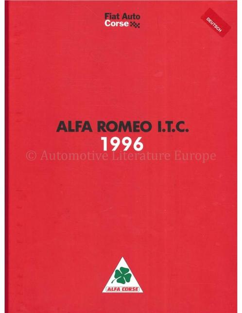 1996 ALFA ROMEO I.T.C PERSMAP DUITS, Boeken, Auto's | Folders en Tijdschriften, Alfa Romeo