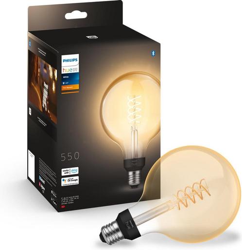 Philips Hue filament globelamp G125 warmwit licht - 1-pack -, Huis en Inrichting, Lampen | Overige, Zo goed als nieuw, Ophalen of Verzenden