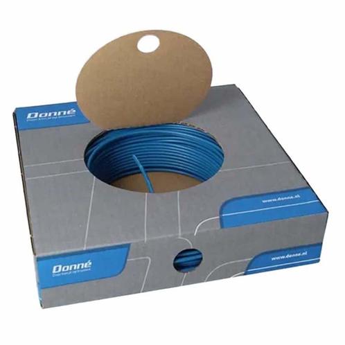Donne VD Installatiedraad 2,5mm2 blauw - 100 meter, Doe-het-zelf en Verbouw, Elektra en Kabels, Ophalen of Verzenden
