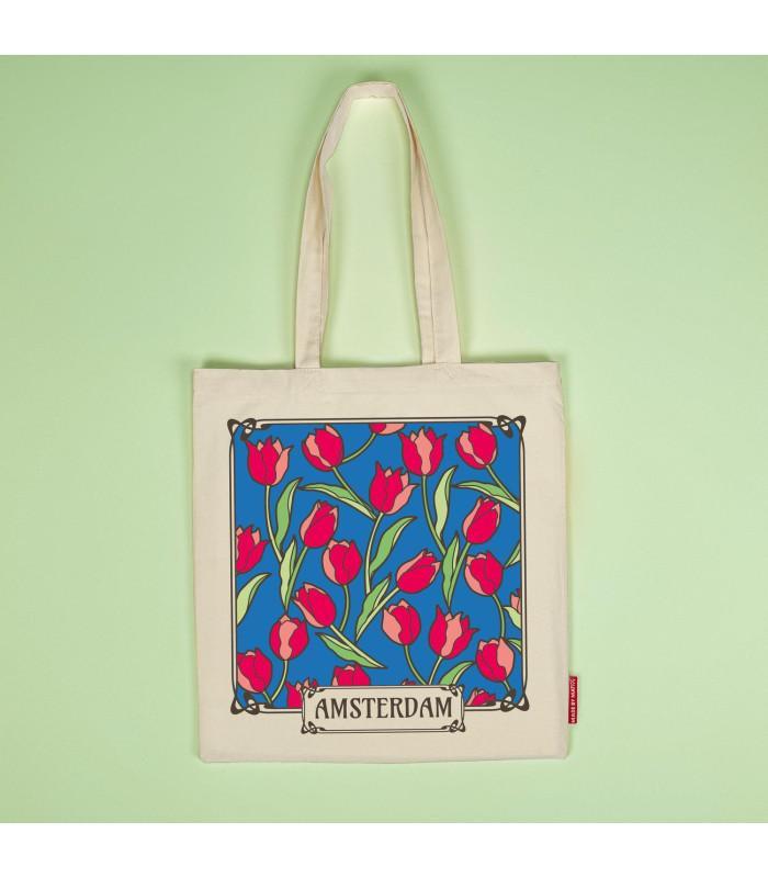 Tas katoen tulpen Amsterdam, Kleding | Heren, Schoenen, Nieuw, Ophalen of Verzenden