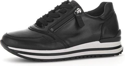 Gabor Dames Sneakers - zwart - Maat 38 Dames Sneakers - zwar, Kleding | Dames, Schoenen, Nieuw, Verzenden
