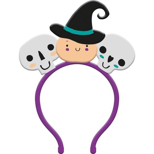 Tiara Happy Halloween Heks, Kleding | Dames, Carnavalskleding en Feestkleding, Nieuw, Ophalen of Verzenden