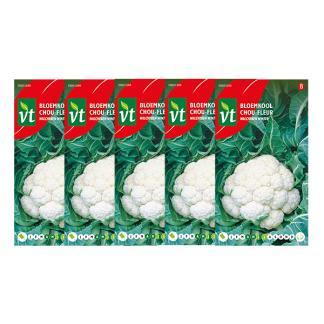 Bloemkool zaad | VT | 5 stuks, Tuin en Terras, Bloembollen en Zaden, Verzenden