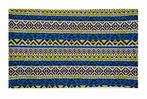 Haarband Multifunctioneel Ibiza Fantasie Print Blauw, Nieuw