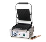 Contactgrill - Enkel - Ribbel boven &amp;amp; onder - Hendi, Verzenden, Nieuw in verpakking