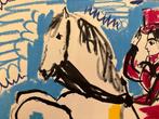 Pablo Picasso (1881-1973) - Jacqueline sur son cheval, Antiek en Kunst