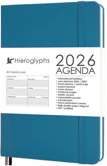 Hieroglyphs Agenda 2026 beschikbaar voor biedingen