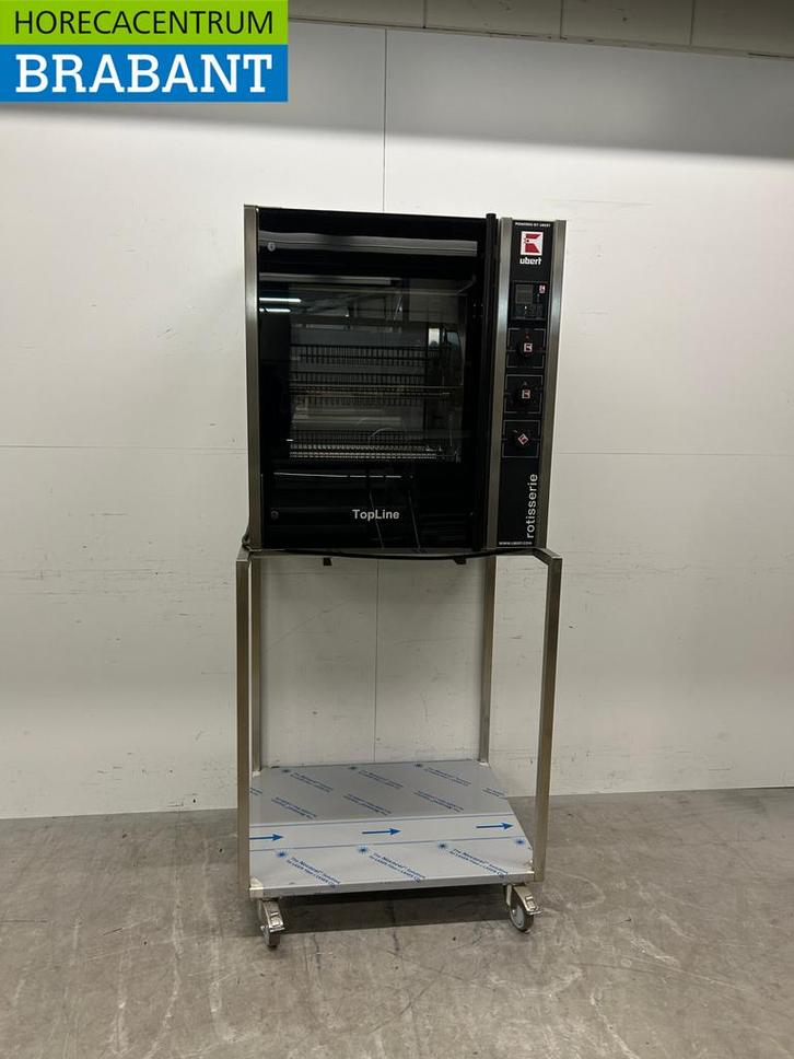RVS Ubert RT-403 Kippengrill Grill 5 mandjes 400V Horeca, Zakelijke goederen, Horeca | Keukenapparatuur, Nieuw in verpakking, Ophalen of Verzenden