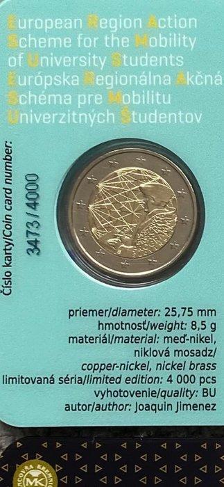 Slowakije. 2 Euro 2022/2025 (4 coins) (Zonder Minimumprijs), Postzegels en Munten, Munten | Europa | Euromunten