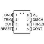 NE555P Precisie timer - SOP8 - 10 stuks, Hobby en Vrije tijd, Elektronica-componenten, Verzenden, Nieuw