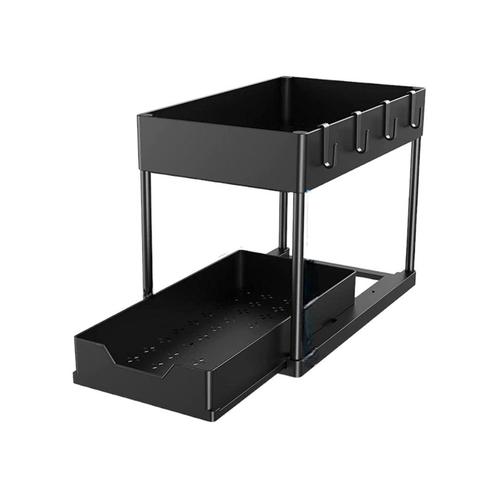 Gootsteenkast Organizer - 2 laags - 76 x 34,5 x 22 cm -, Huis en Inrichting, Keuken | Keukenbenodigdheden, Nieuw, Verzenden